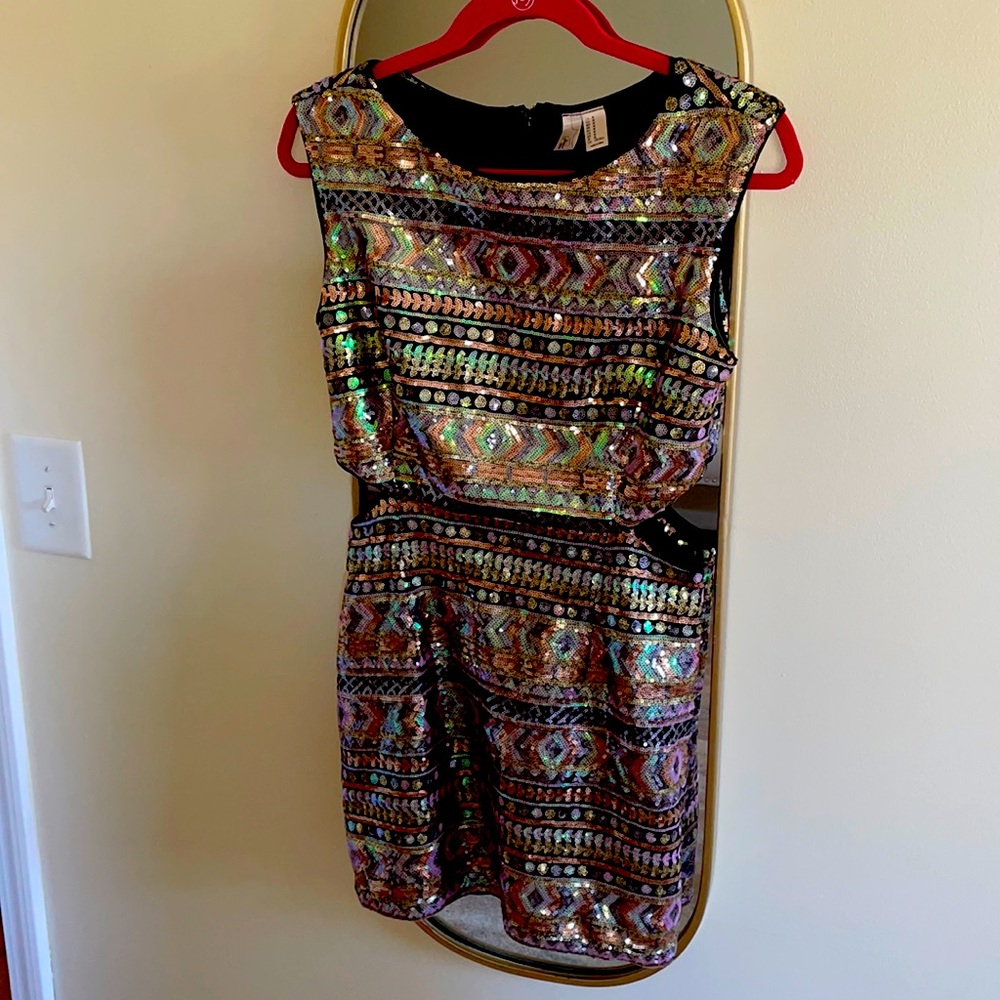 Sequin cut-out Forever 21 dress